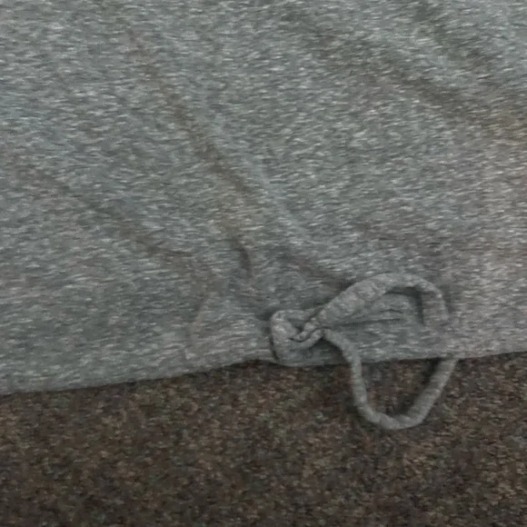 Aeropostale Heather Gray Tie-Front Top - Picture 3 of 3